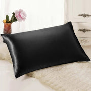 100% Queen Standard Satin Silk Soft Mulberry Plain Pillowcase Cover Chair Seat Square Pillow Cover Home19