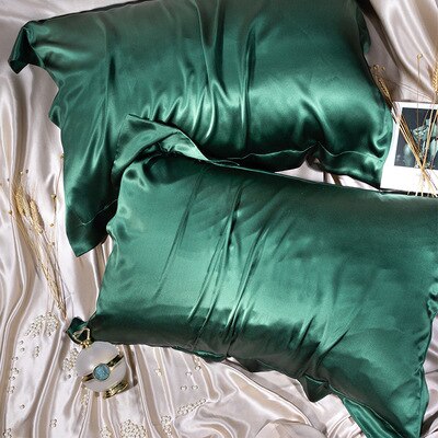 2pcs Luxury Leopard Print Pillow Cases Simulation Silk Smooth Comfortable Cushion Cover Bedding 48*74cm Satin Throw Pillowcases