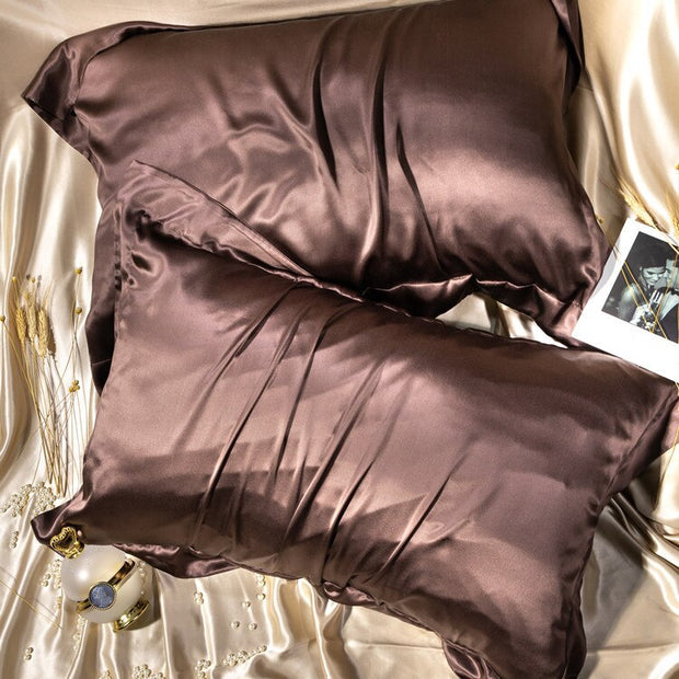 2pcs Luxury Leopard Print Pillow Cases Simulation Silk Smooth Comfortable Cushion Cover Bedding 48*74cm Satin Throw Pillowcases