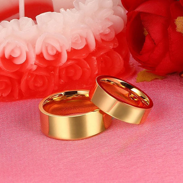 Personalize His and Hers Wedding Ring