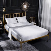 Bedding Set Luxury Queen King Size Bed Sheet Set 150 Euro Single Double Satin Bed Linen Set 4 Piecs Bed Sheets and Pillowcases