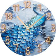 Clocks and watches living room home wall clock mute creative quartz clock bedroom clock decoration free punch wall watch wall