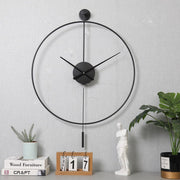 JOYLOVE Wall Clock Nordic Clock Modern Design Large Metal Nordic Style Wall Wathces Household Bedroom Iron Art Clocks Wall Watch