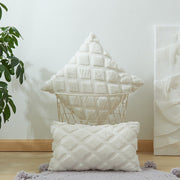 Luxury Plush Fur Cushion Cover 30x50 45x45cm Decorative Quality Pillow Cover for Livingroom Home Decor Geometric Cushion Cover