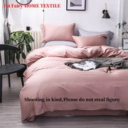 New Luxury Soft Cozy 600TC Egyptian Cotton Solid Color Hotel Style Bedding Set Button Duvet Cover Flat/Fitted Sheet Pillowcases