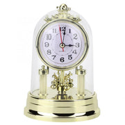 European Retro Style Table Clock Living Room Clock Antique Silent Desk Clock Office Alarm Clock Home Decor Clock