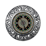 DIY Diamond Painting Antique Clock Sun Flower Mandala Special Shape Resin Rhinestone Mosaic Wall Art Picture Kit Home Decoration