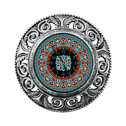 DIY Diamond Painting Antique Clock Sun Flower Mandala Special Shape Resin Rhinestone Mosaic Wall Art Picture Kit Home Decoration